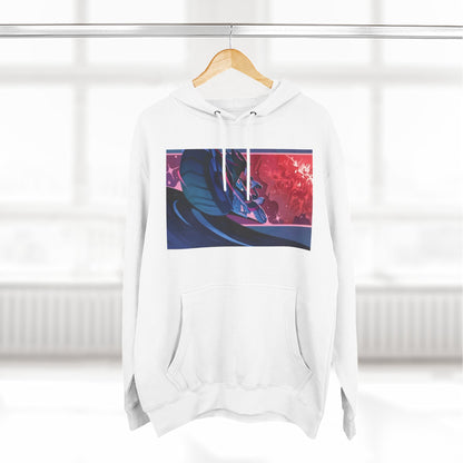 Three-Panel Fleece Hoodie - Stylish and Cozy for Everyday Wear