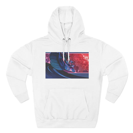 Three-Panel Fleece Hoodie - Stylish and Cozy for Everyday Wear
