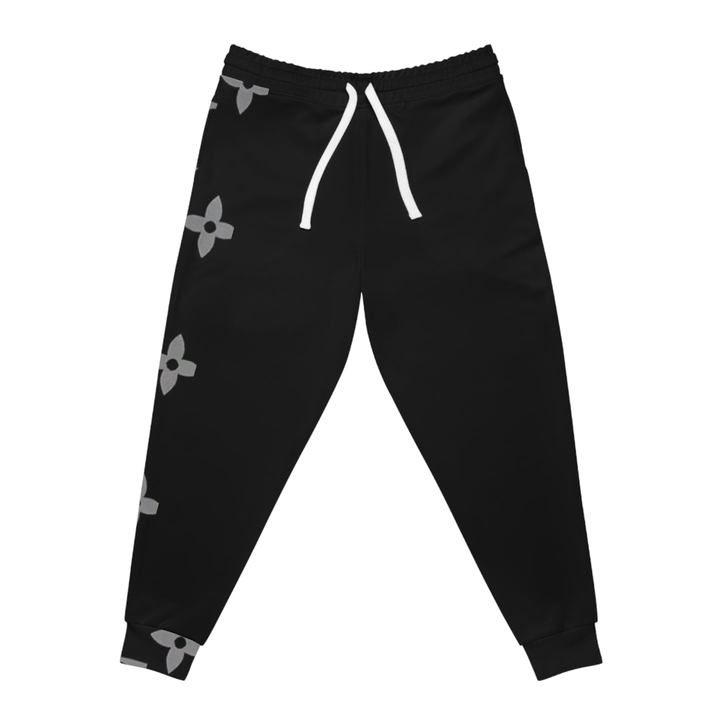 Trendy Athletic Joggers with Stylish Bear Print